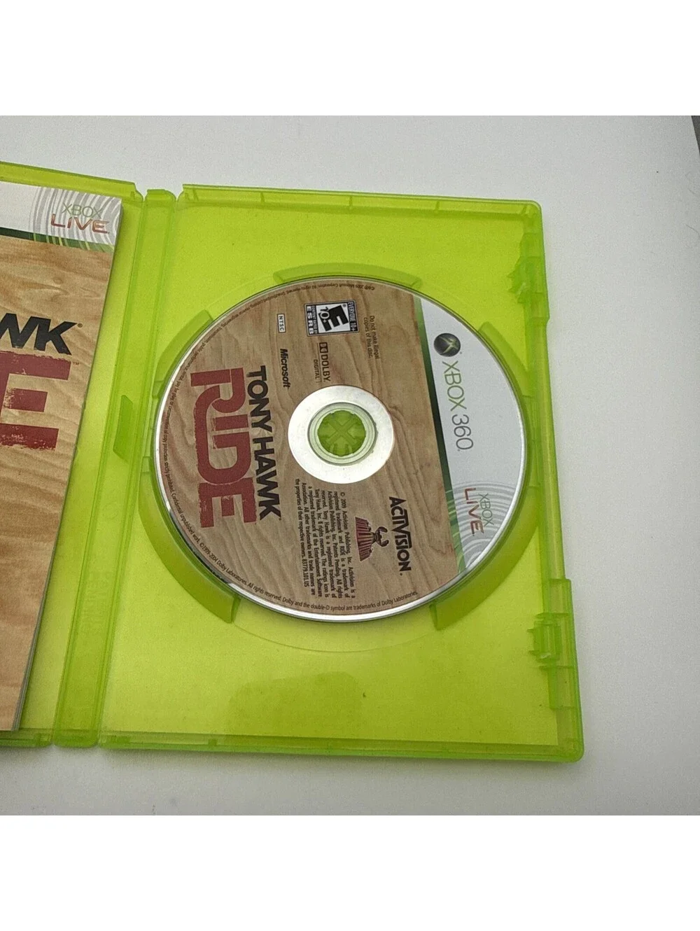 Tony Hawk Ride - XBOX 360 Not For Resale Box - Untested